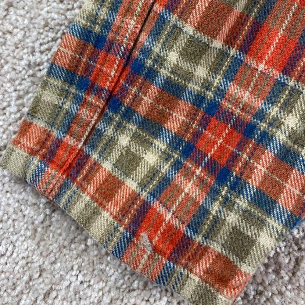Polo Jeans Co Ralph Lauren Plaid One Piece Pajamas Romper Kids L 12 18 Months‎